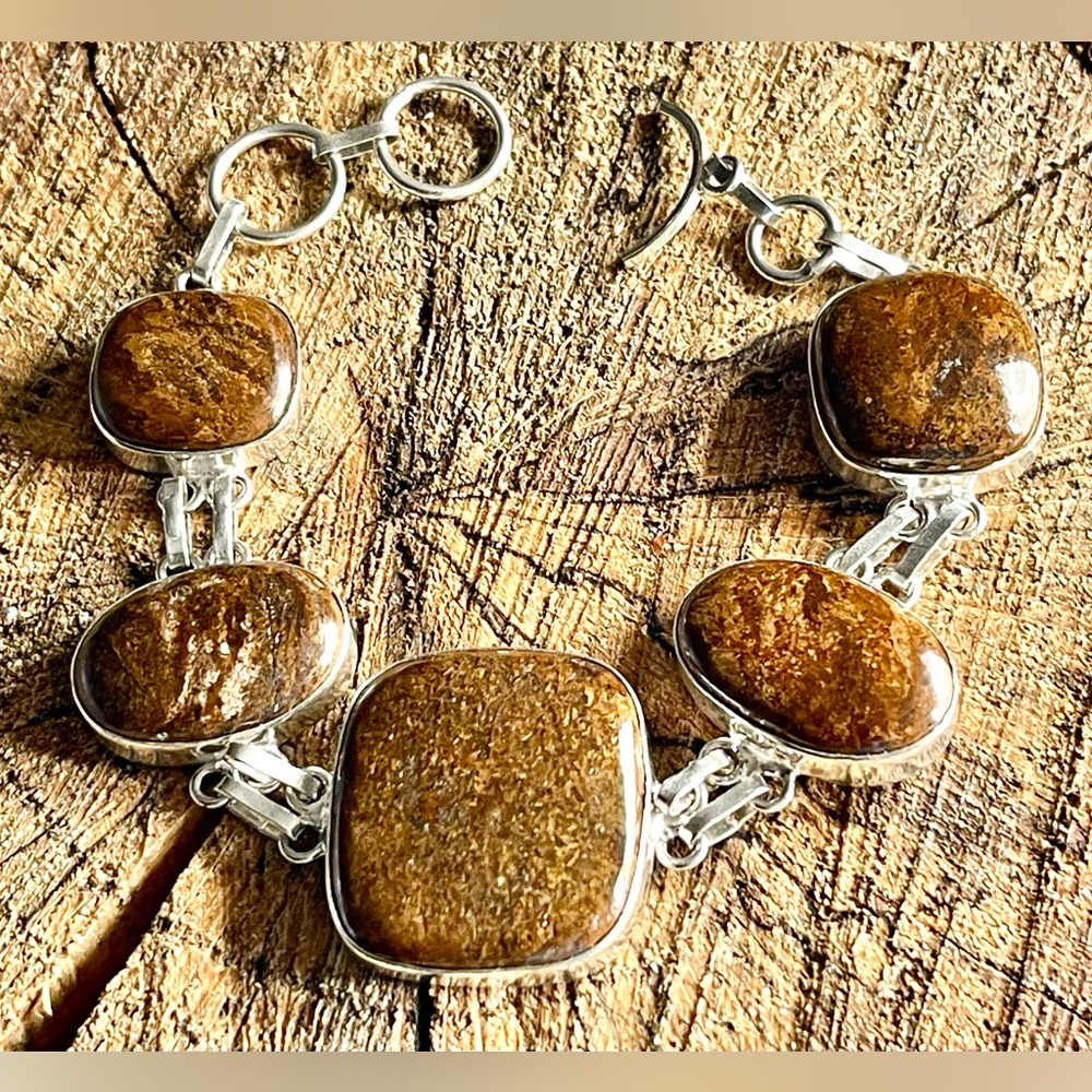 Bronzite Enstatite Bracelet